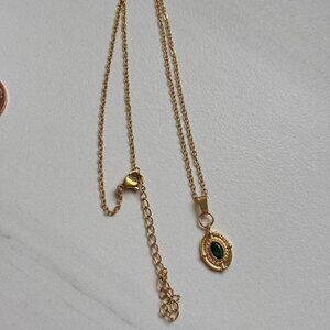Women's Gold Metal Chain Necklace